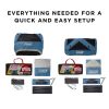 Coleman 3-Person &amp; 6-Person Connectable Tent Bundle w/Fast Pitch Setup - Set of 2 - Blue