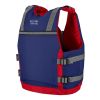 Mustang Youth Reflex Foam Vest - Navy Blue/Red