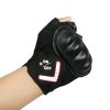 Flashlight Gloves Gifts for Men Automatic Induction Steering Light Glove Ride Warning Light Glove - Black - M