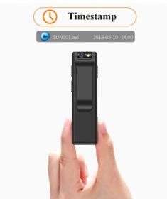 A7B Magnetic Pen Mini Camera HD 1080P Camcorder Video Audio Recorder PC Support TF Card Flashlight Micro DV Small Digital Action Cam built in 32GB - b