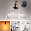 11 Flashlight Shape Glass Wall-mounted Light/Transparent - LA01