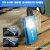 G2 mini flashlight key chain; 5 modes small Led flashlight; EDC key chain brightest flashlight magnetic cap clip.blue - as Pic