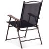 Camping Chairs; Gray and Black - Multicolor - Textile,Steel