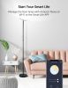 Floor Lamp; LED Torch; Bluetooth Wifi; 30W/2500LM; 3 Color Temperatures; Remote Control; Dimmable Touch Control Standing Lamp for Living Room; Bedroom