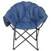 Camping Chair Blue Alloy Steel - as picture