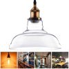 11 Flashlight Shape Glass Ceiling Light/Transparent - white