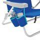 2-Pack Chair with Cooler Bag Blue - Blue - aluminum, steel, polyester