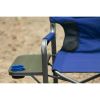 Folding Padded Adult Director Camping Chair - Blue