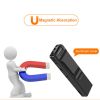 A7B Magnetic Pen Mini Camera HD 1080P Camcorder Video Audio Recorder PC Support TF Card Flashlight Micro DV Small Digital Action Cam built in 32GB - b