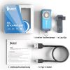 G2 mini flashlight key chain; 5 modes small Led flashlight; EDC key chain brightest flashlight magnetic cap clip.blue - as Pic