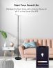 Floor Lamp; LED Torch; Bluetooth Wifi; 30W/2500LM; 3 Color Temperatures; Remote Control; Dimmable Touch Control Standing Lamp for Living Room; Bedroom