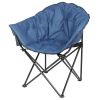 Camping Chair Blue Alloy Steel - as picture