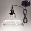 11 Flashlight Shape Glass Ceiling Light/Transparent - LA01